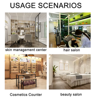 Analyseur de cuir chevelu intelligent Langdai T1 avec rapport, détection des zones sensibles, des pores obstrués, de la densité des cheveux et des racines, pour salon de coiffure