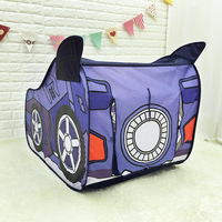 Tente de voiture pour enfants maison de jeu Batmobile maison de jouet épaissie pliante intérieure et extérieure en tissu polyester durable