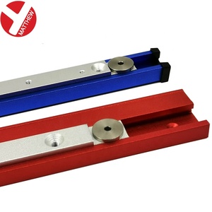 Table Saw Gauge Rod Aluminum Miter Sliding Bar for Router Table 30mm and 45mm <strong>T</strong> <strong>Tracks</strong> - Product Image 4