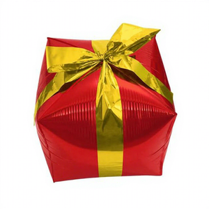 HLC ODM OEM 22" 32" 50" 60" Weihnachtsparty Geschenkbox Geschenkdesign Ballon Alles Gute zum Geburtstag Globos Jumbo Helium Folienballons - Product Image 2
