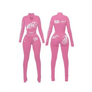 Conjunto de Ropa para Hombre, Sudadera con Capucha y Cierre Frontal de Manga Larga, Color Personalizado, Estilo Urbano, Invierno, con Pantalones Largos - Product Image 3