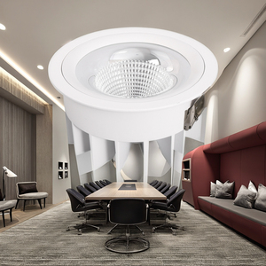 Dymanic loạt hiện đại SMD Trắng nhôm <span class=keywords><strong>Led</strong></span> downlights lõm thương mại thiết kế nội thất cho khách sạn và các tòa nhà - Product Image 2