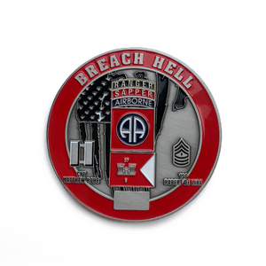 Moneta Commemorativa Personalizzata in Argento Anticato a Doppia Faccia con Scarabeo Alato e Emblema del Viaggio, Vendita all'Ingrosso, Ottimo Rapporto Qualità-Prezzo - Product Image 5