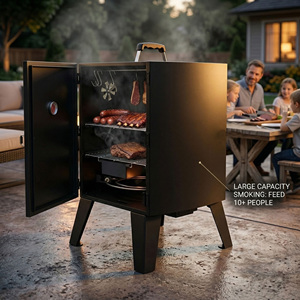 Best Selling Outdoor Kitchen Set Electric Grill Hot <strong>Sale</strong> Briquet Bbq Smoker - Product Image 5