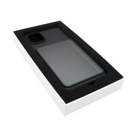 Étui de téléphone personnalisé transparent avec fenêtre imprimée pour iPhone 17 Pro Max, emballage présentoir