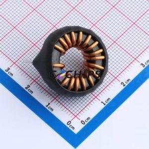 วงแหวนสี XR080125TS220MH1L2/ตัวเหนี่ยวนำผ่านรู (THT),D = 24.6มม. 22uH 10% 6A - Product Image 2