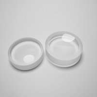 Lentille en verre bi-convexe Rehoboth K9, diamètre 45 mm, longueur focale 45 mm, revêtement antireflet, garantie 1 an, personnalisable OEM/ODM, 50 g, fabriqué en Chine