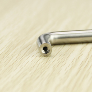 Stainless Steel U Shaped Cabinet Handles Bar Minimalist Design Antirust Brushed Surface For Drawer Wardrobe Door - Product Image 4
