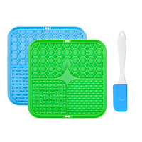 Tapis de léchage en silicone de qualité alimentaire pour chiens, pour une alimentation lente et le soulagement de l'anxiété, tapis d'alimentation pour chiens et chats