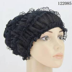 2025 New Fashionable Gold-Plated Thick Knit <b>Hat</b>, Muslim Women's Headscarf, Turban <b>Hat</b> - Product Image 6
