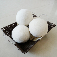 Boules de lavage en laine écologiques pour la lessive à domicile
