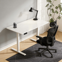 PRORIALS Meubles de bureau modernes et durables, table pliante portable avec hauteur réglable, bureau pliable pour ordinateur portable