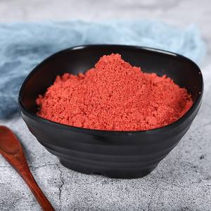 Polvo de fresa Las fábricas de alimentos chinos liofilizados producen alimentos orgánicos <span class=keywords><strong>Caomei</strong></span> asequible - Product Image 3