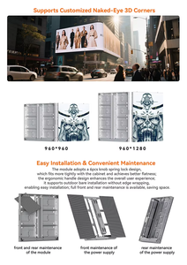 จอแสดงผลโฆษณากลางแจ้งแบบติดตั้งถาวร ความละเอียด 4K LED วิดีโอวอลล์ ความสว่างสูง อ่านได้แม้กลางแดด รุ่น SL6.6 มาตรฐานกันน้ำ IP66 ความถี่ 7680Hz 160 - Product Image 6