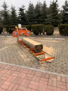 Portable 18 pouces moulin à ruban scierie robuste à essence découpeuse <span class=keywords><strong>de</strong></span> bois bricolage travail du bois fraisage <span class=keywords><strong>fendeur</strong></span> <span class=keywords><strong>de</strong></span> bûches - Product Image 2