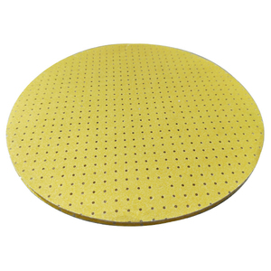 PMS 225mm alçıpan çok delikli sarı zımpara diski alçıpan zımparalama makineleri için cırt cırt - Product Image 3