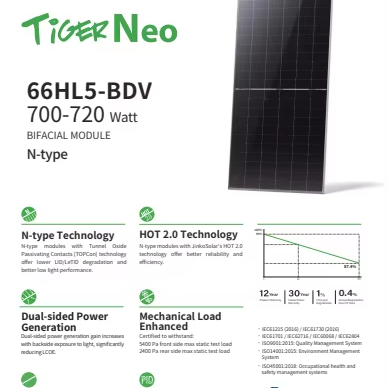 Tier 1 Brand Solar Panel  N Topcon Solar Panel  575W 580W 585W 590W 595W 600W  720w  Bifacial Module Solar Panels  Dual Glass