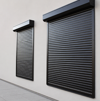 Volets roulants et portes modernes en aluminium et acier, électriques et manuels, personnalisables, vente chaude, haute qualité, directement de l'usine