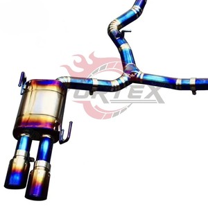 Silenciador de Escape Catback Vortex Titanium Valvetronic para Subaru WRX VA 2.0T 2015-2021, Acabado Azul Quemado, 1.2 mm de Grosor, Garantía de 24 Meses - Product Image 2