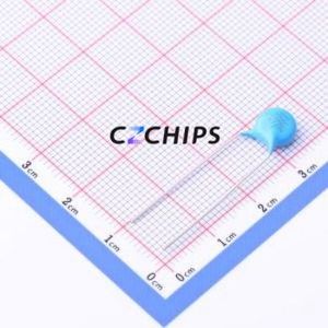 Condensador de Seguridad DCF222M30Y5UQ6BL7A0, Componente de Orificio Pasante (THT), P=7.5mm 2.2nF 20% 250V/400V X1, Y2 - Product Image 1