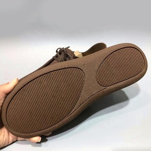 Marque de haute qualité rétro à feuilles persistantes respirant à la mode à lacets marron Nubuck cuir décontracté hommes marche plate-forme <span class=keywords><strong>bateau</strong></span> chaussures - Product Image 6
