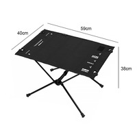 Table de camping pliable OEM personnalisée, multifonctionnelle, légère, en aluminium, portable, pour l'extérieur, pique-nique, voyage, patio, cuisine