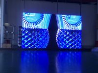 Écran publicitaire polychrome SMD 1m x 1m 3840Hz P4.81 Affichage led extérieur