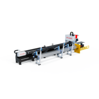 Cortadora Láser Profesional de Tubos Metálicos 6012-6042, Máquinas de Corte Láser de Fibra CNC para Tubos con Sistema de Seguimiento Automático