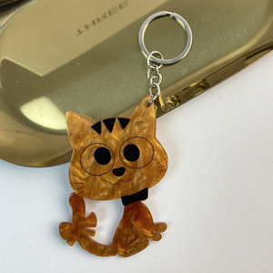 Lindo Llavero de Gato Pequeño, Monedero de Diseño, Llavero para Coche, Accesorios DIY, Colgante para Llavero, Regalo - Product Image 2