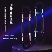 Barra de potencia de Metal portátil Twister, potenciador Muscular de fuerza superior del cuerpo, expansor de pecho Maestro de muslo, ejercitador de brazo, empuñaduras de mano