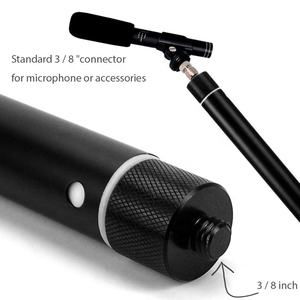 Micrófono telescópico para grabación de películas, accesorio de 150cm, 59 pulgadas, para entrevista, accesorios de grabación en vivo - Product Image 4