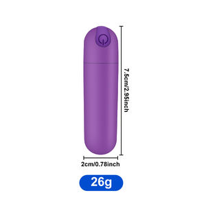 FairyKiss Bullet Vibrator sesso clitorideo divertimento massaggiatore 10 modalità personale tranquillo corpo posteriore collo spalla Relax giocattolo del sesso portatile - Product Image 3