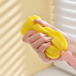 Éponge de nettoyage pour biberons avec tête pliable remplaçable pour biberons et usage domestique - Product Image 4