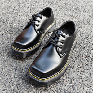 รองเท้าพรีเมียมหรูหราสำหรับทุกเพศ ปี 2026 คุณภาพสูง ระบายอากาศได้ดี สวมใส่สบาย หัวเหลี่ยม พื้นหนา รองเท้าหนังแท้ - Product Image 3