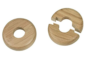 Fabbrica all'ingrosso personalizzabile legno tubo del radiatore copertura di rosetta grano di legno decorativo collare di plastica accessori <span class=keywords><strong>per</strong></span> mobili - Product Image 2