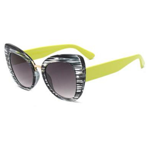 19009 Vente chaude Lunettes de soleil de créateur œil de chat rouges en PC dégradé pour femmes et filles Lunettes de soleil très vendues - Product Image 6