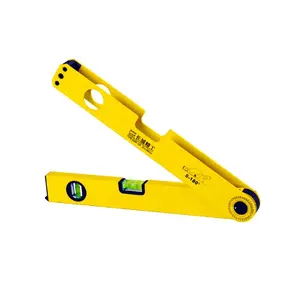 400mm tape angle measuring spirit level 2 vials aluminum spirit level