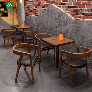 Sgabello e Tavolo da Bar, Arredamento per Caffetteria, Tavolo e Sedie per Ristorante e Bar, Tavolino da Caffè, Sedute per Piccoli Angoli - Product Image 3
