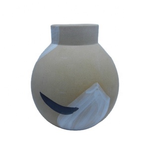Vases en terre cuite texturée et en céramique de haute qualité: décor rustique et vintage pour <span class=keywords><strong>la</strong></span> maison et le jardin - Product Image 4