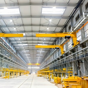 Grúa Móvil de Pared CraneTech Horizon de 5 Toneladas con Motor y Rodamiento, Certificación CE ISO, Control Remoto/Colgante - Product Image 1