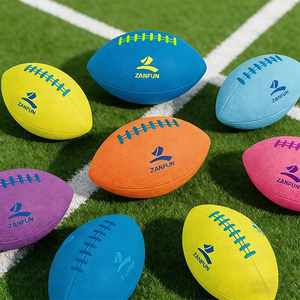 Balones de Rugby de Espuma PU con Logotipo Personalizado, Juguetes Antiestrés Blandos y Aprietables para Niños y Adultos - Product Image 6