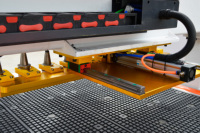 30% descuento Jinan FORSUN placa de madera 1325 1530 Cnc Router Atc Cnc fresadora de madera contrachapada con hoja de sierra