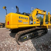 Kullanılmış Komatsu PC240 PC240LC-7 PC240LC-8 Hidrolik Paletli Ekskavatör 24 Ton Düşük Çalışma Saatli İnşaat Madencilik Kazıcı