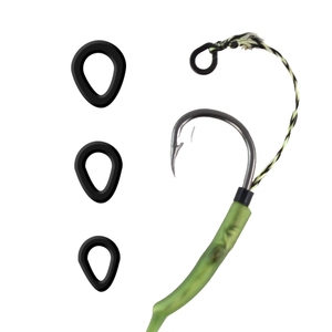 1000개 대량 잉어 낚시 보일리 베이트 링 헤어 리그 팝업 메소드 피더 잉어 낚시 용품 - Product Image 4