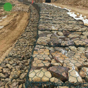 Sıcak daldırma galvanizli 1x1x1 2x1x1 3x1x1 altıgen dokuma gabyon sepetleri ve ağları stokta ve iyi satış - Product Image 5