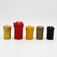 Forets coniques à bouton 32mm 34mm 36mm 38mm en carbure de tungstène pour l'exploitation minière et le forage de trous de dynamitage