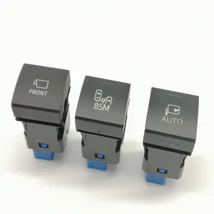 Auto Switches 12V Car Fog Light On Off Driving Light Bar Push Button Switch Square Multifunctional Modification Switch