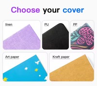 Promotion : Carnet en cuir souple A5/A6 personnalisé, bloc-notes thermique à feuilles mobiles, logo personnalisé, couverture rigide, cadeau scolaire, emballage en gros