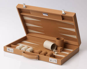 Luxury <strong>Backgammon</strong> <strong>Board</strong> Game Case Set Customs Handmade <strong>Backgammon</strong> Chess With Dice Checkers Leather <strong>Backgammon</strong> Set - Product Image 2