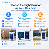 HDFocus DP32 Çift Ekranlı Dijital Podyum 21.5" Dokunmatik & 32" Ekranlı Elektrikli Kaldırma Sistemli Akıllı Kürsü, Kablosuz Şarj Cihazlı